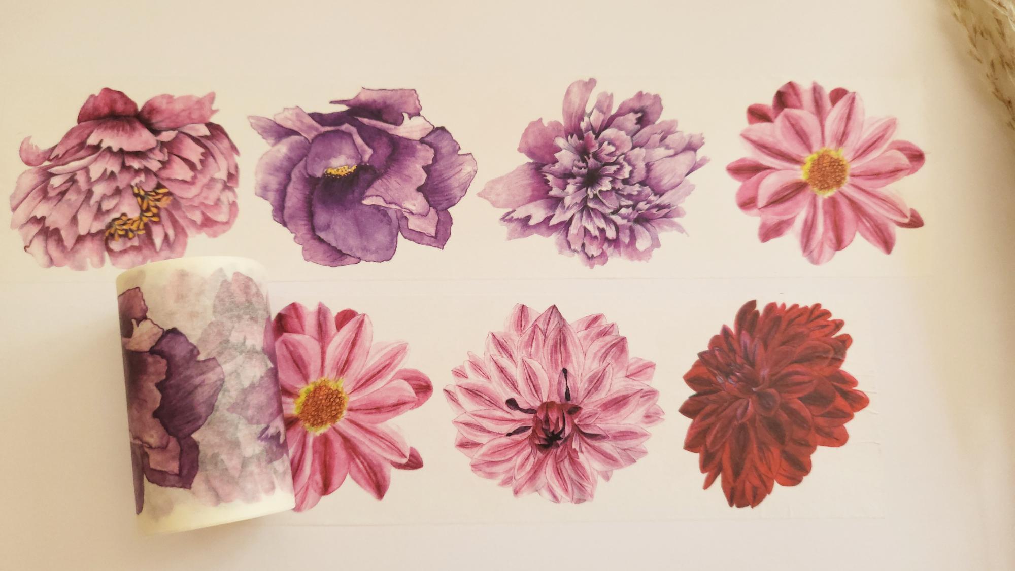 Design Washi Tape Flowers